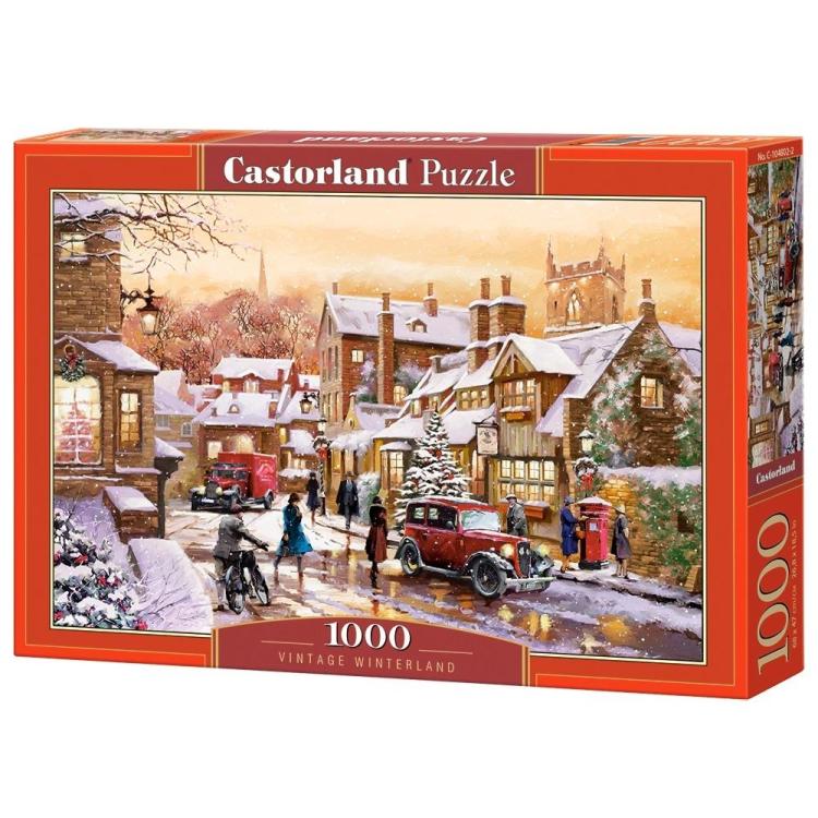 Puzzle 1000 Vintage Winterland CASTOR