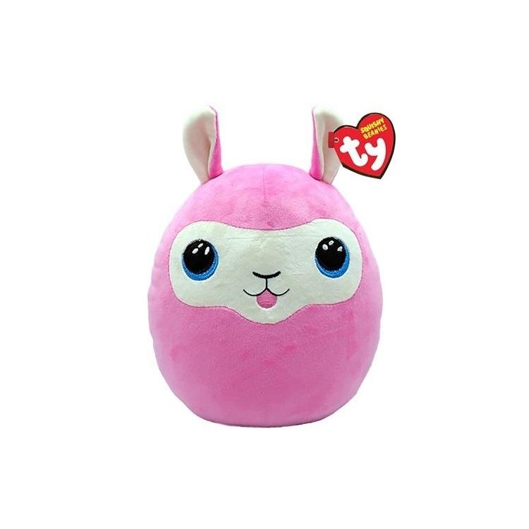 Squishy Beanies Lana - różowa lama 30cm