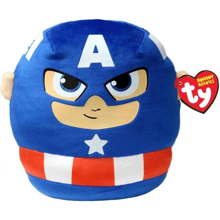 Squishy Beanies Marvel Kapitan Ameryka 22cm