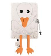 Pamiętnik z kłódką A5/96K Goose Pipa