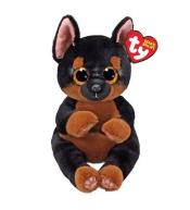 Beanie Bellies Fritz - czarno-brązowy pies 15cm