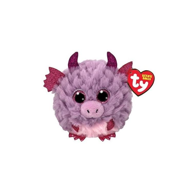 Beanie Balls Spark - fioletowy smok 10cm