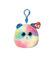 Squish-a-Boos Hoper - pastelowy miś 8,5cm brelok