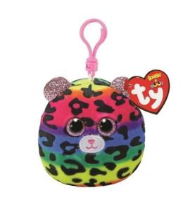 Squish-a-Boos Dotty - leopard 8,5cm brelok