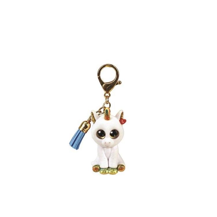 Mini Boos zawieszka biały jednorożec - Pixy