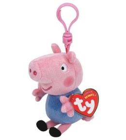 Beanie Babies Świnka Peppa - George brelok