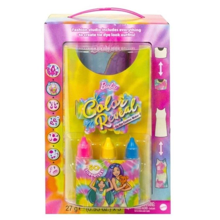 Barbie Color Reveal Tie Dye Fashion Maker Doll