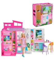 Barbie Fashionistas, Przytulny domek + Lalka HRJ77
