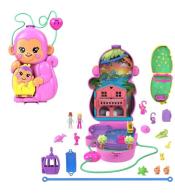Polly Pocket. Kompaktowa torebka Urocze małpki