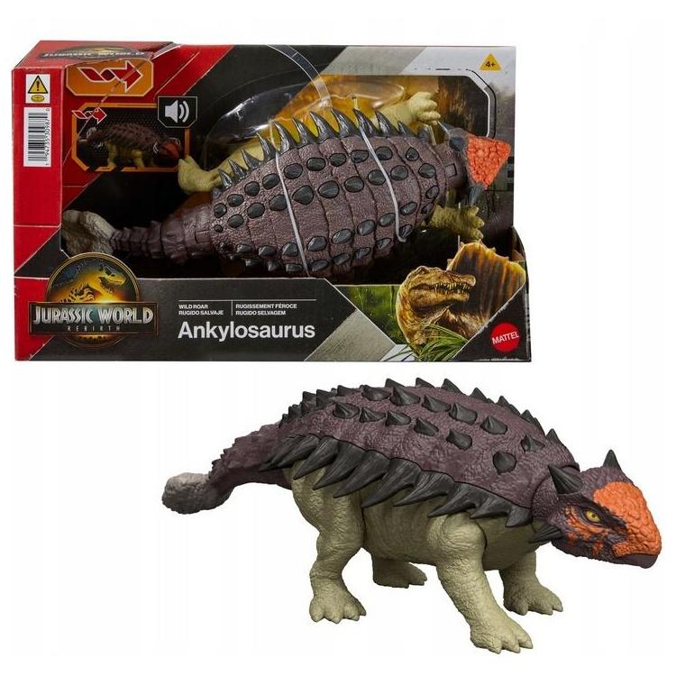 Jurassic World Ankylosaurus Ryczący dinozaur JGB90