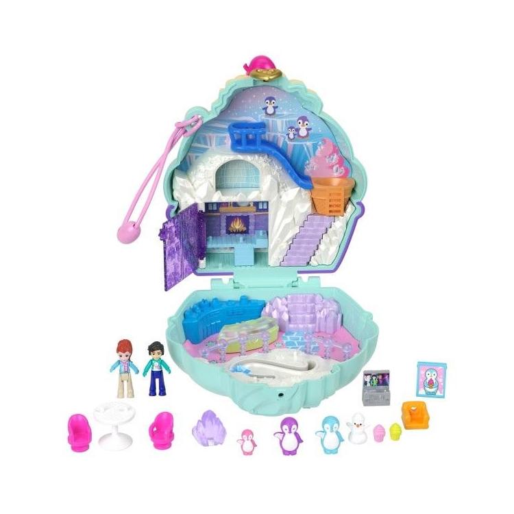 Polly Pocket zestaw Śnieżny pingwinek HRD34