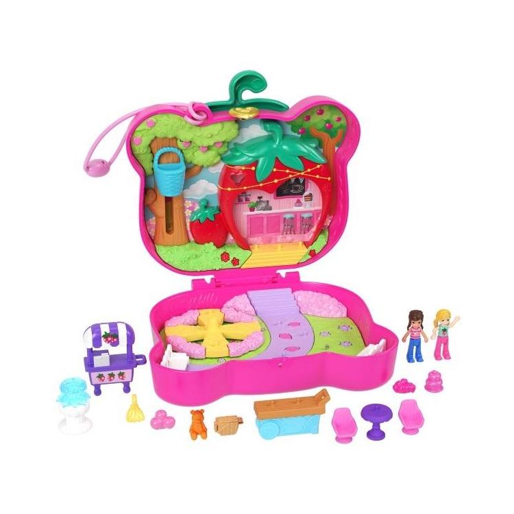 Polly Pocket zestaw Truskawkowy miś HRD35