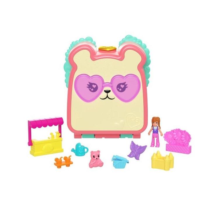 Polly Pocket Przekąski niespodzianki Piknik misia