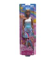 Barbie Lalka Jednorożec niebieska HRR14