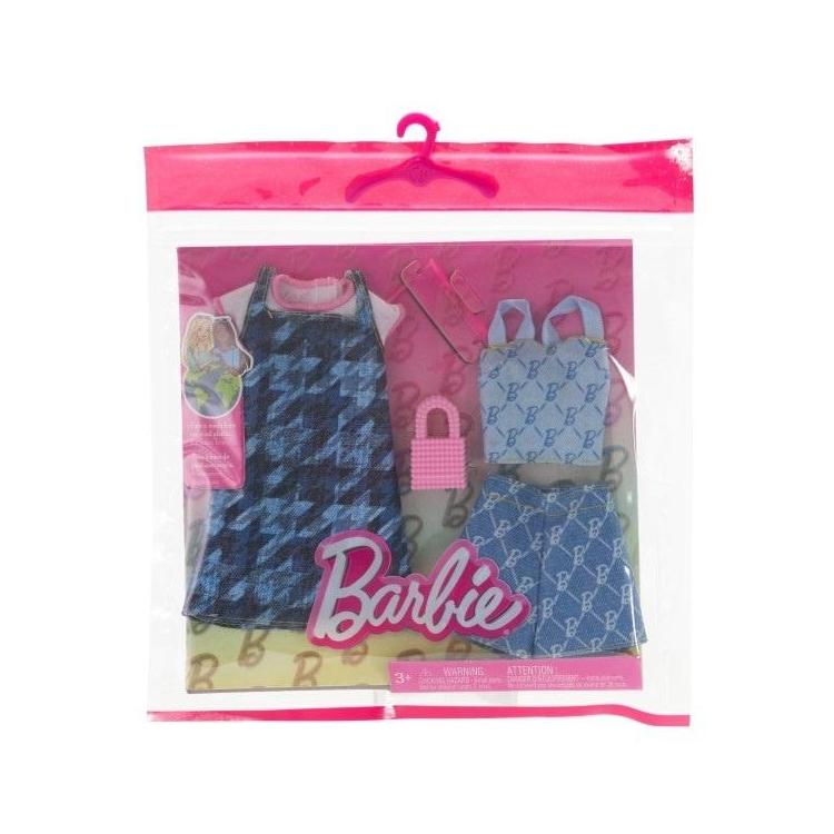 Barbie ubranka + akcesoria 2-pak HRH45