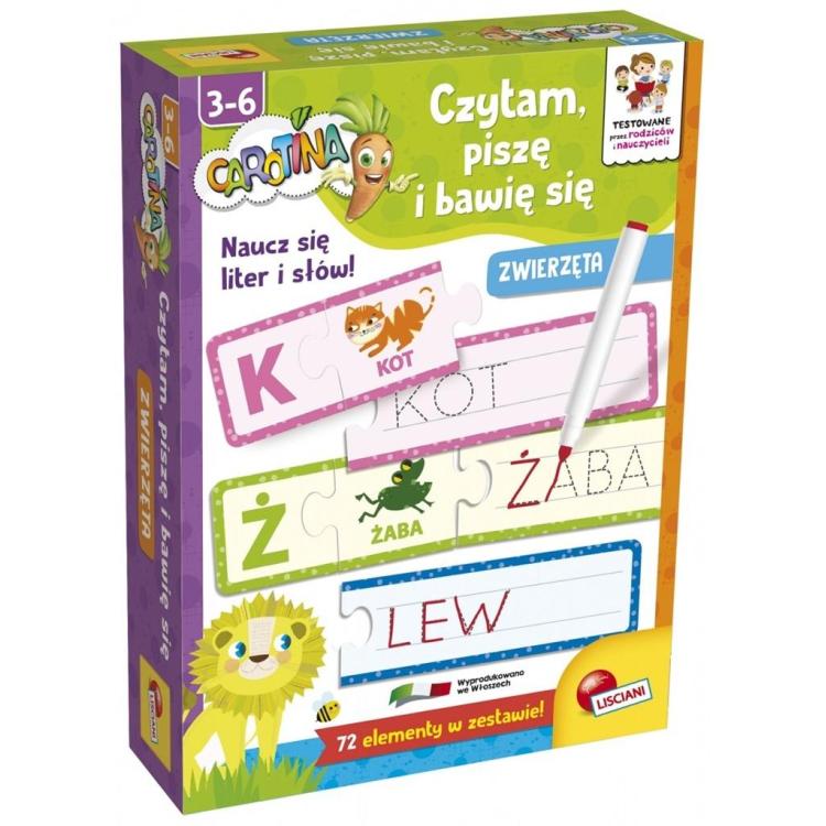 Carotina - Czytam, piszę i bawię się - Zwierzęta