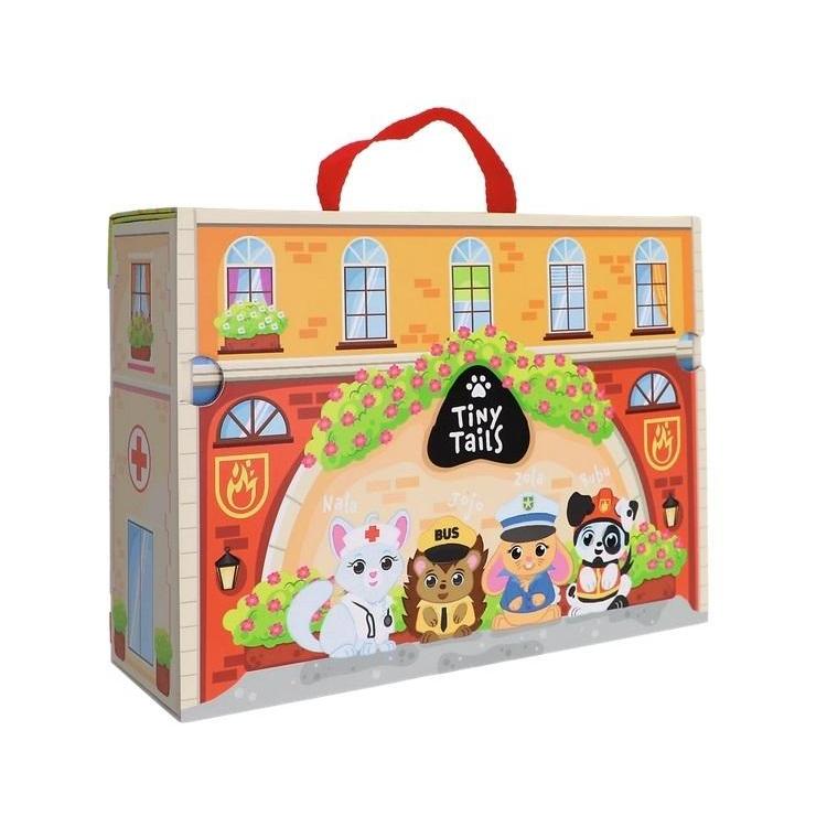 Zabawka drewniana - Magnetic box City TREFL