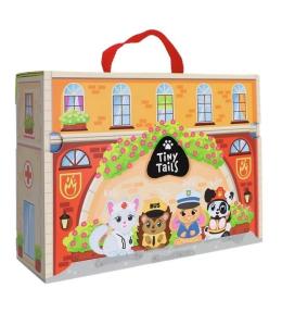 Zabawka drewniana - Magnetic box City TREFL