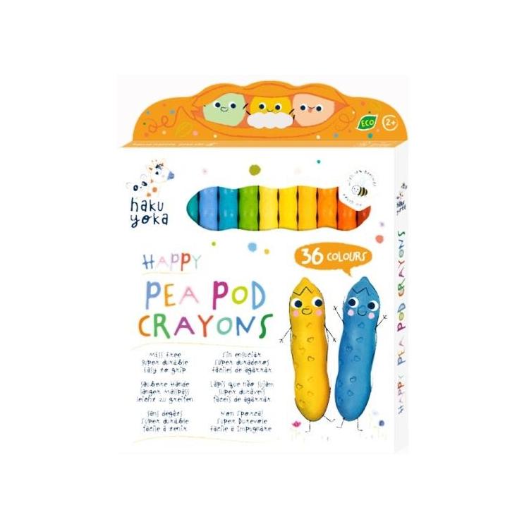 Kredki Uśmiechnięte fasolki 36 kolorów