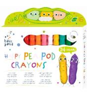 Kredki Uśmiechnięte fasolki 24 kolory