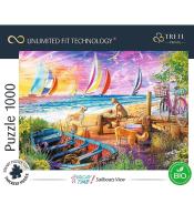Puzzle 1000 Vacay Time: Sailboats View TREFL