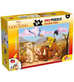 Puzzle dwustronne Supermaxi 24 Król Lew