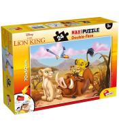 Puzzle dwustronne Supermaxi 24 Król Lew