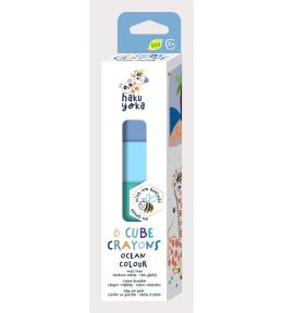 Kredki kostki - Ocean 6szt