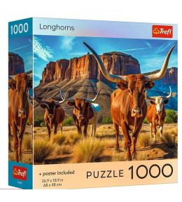 Puzzle 1000 USA Collection: Longhorns TREFL