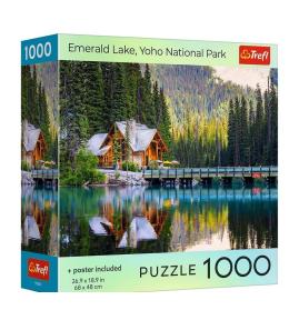 Puzzle 1000 USA Collection: Emerald Lake TREFL