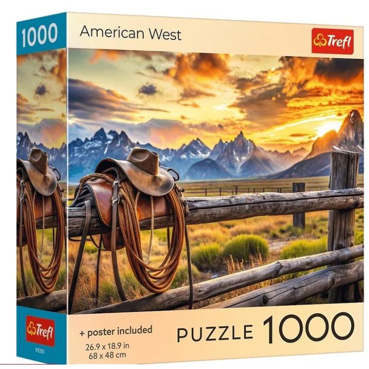 Puzzle 1000 USA Collection: America West TREFL