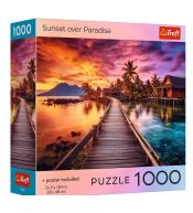 Puzzle 1000 USA Collection: Sunset in the Maldives