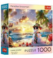 Puzzle 1000 USA Collection: Paradise Snowman TREFL