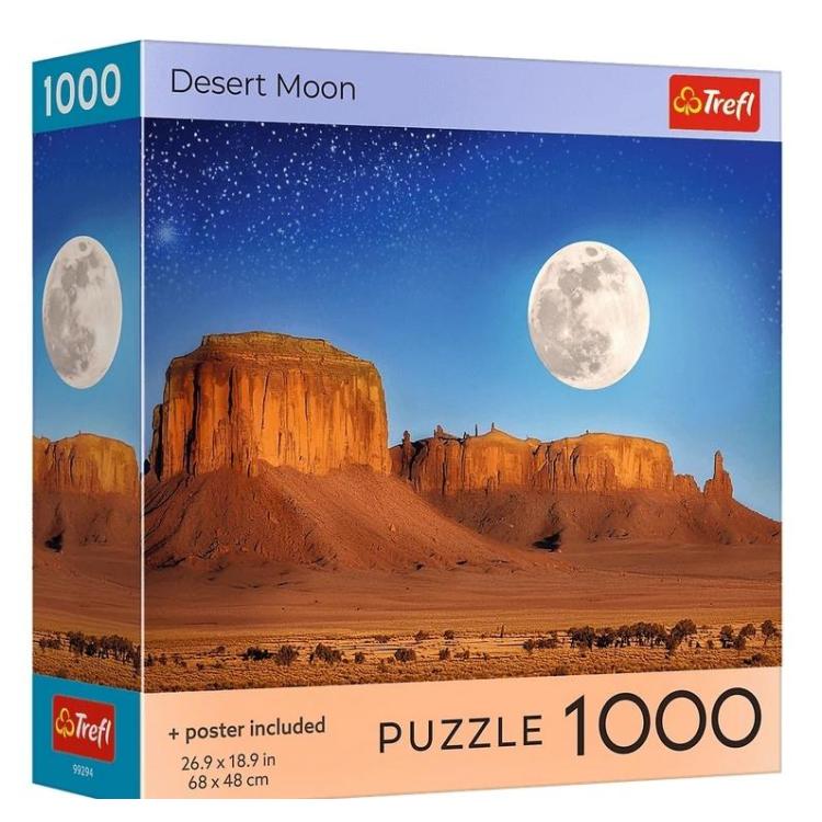 Puzzle 1000 USA Collection: Desert Moon TREFL