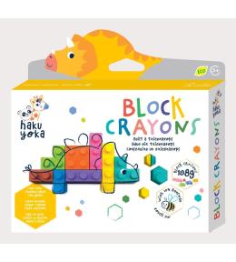 Kredki klocki - Triceratops