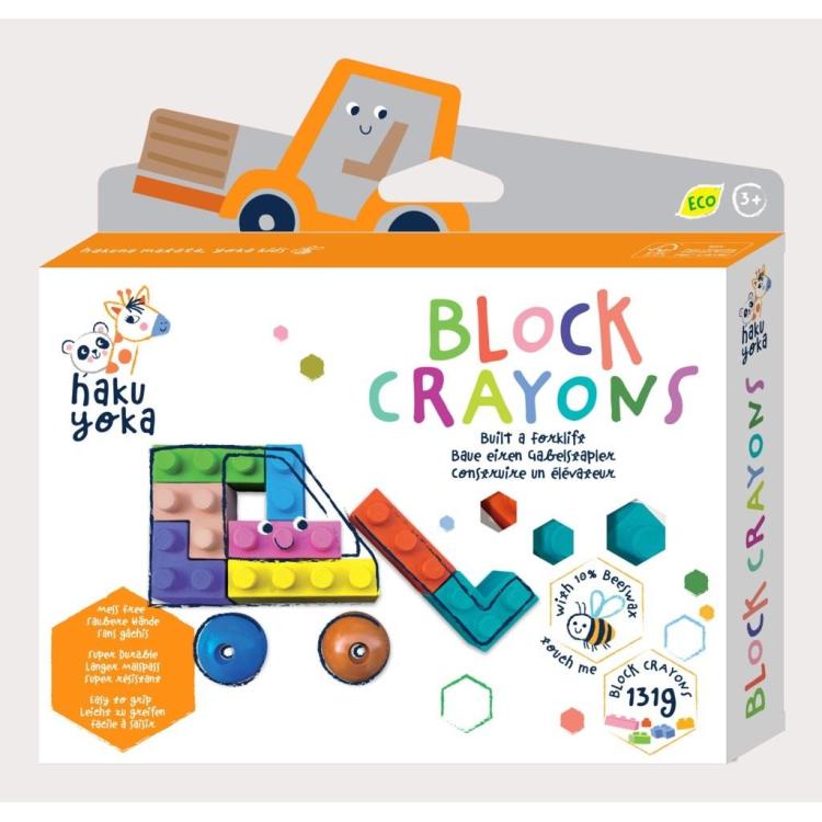 Kredki klocki - Wózek widłowy