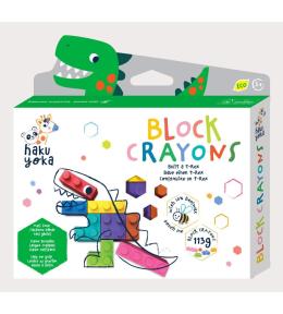 Kredki klocki - T-Rex