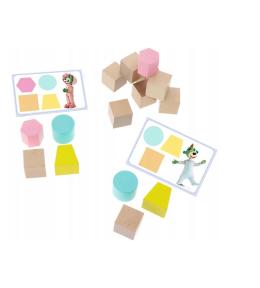 Zabawka drewniana - O!Klocki. Pasowanki TREFL