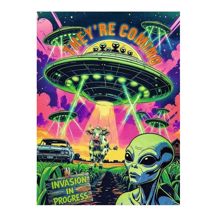 Puzzle 1000 Hall of Horror UFO