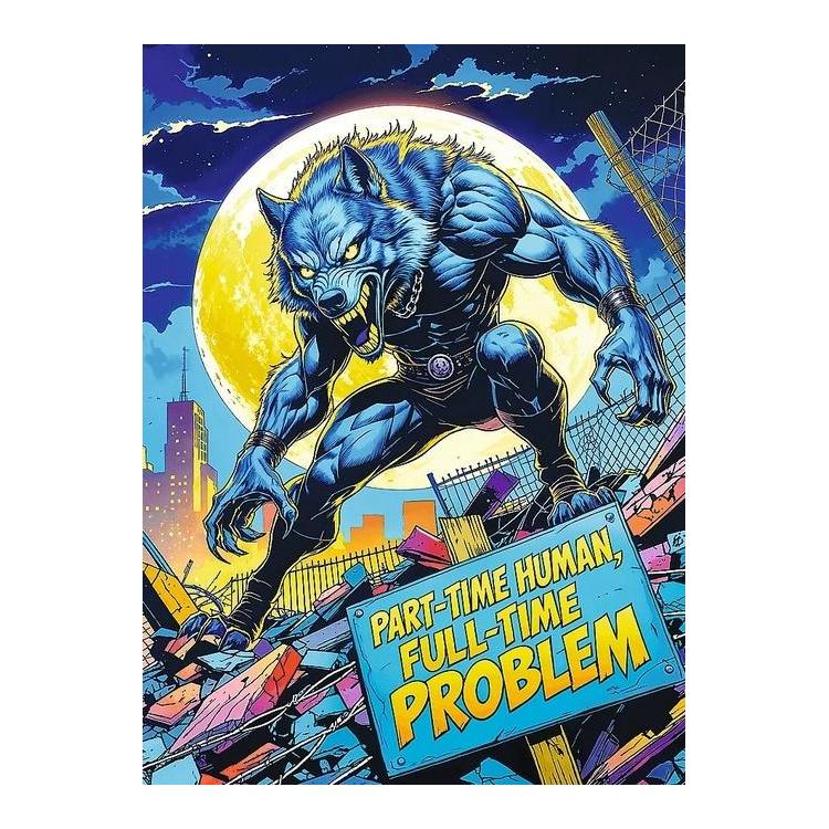 Puzzle 1000 Hall of Horror Wilkołak