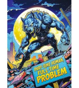 Puzzle 1000 Hall of Horror Wilkołak