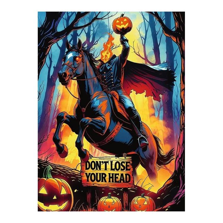 Puzzle 1000 Hall of Horror Jeżdziec bez głowy