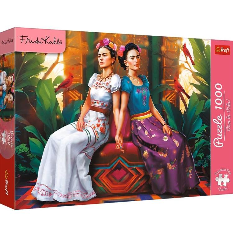 Puzzle 1000 Frida Kahlo: Dwa oblicza TREFL