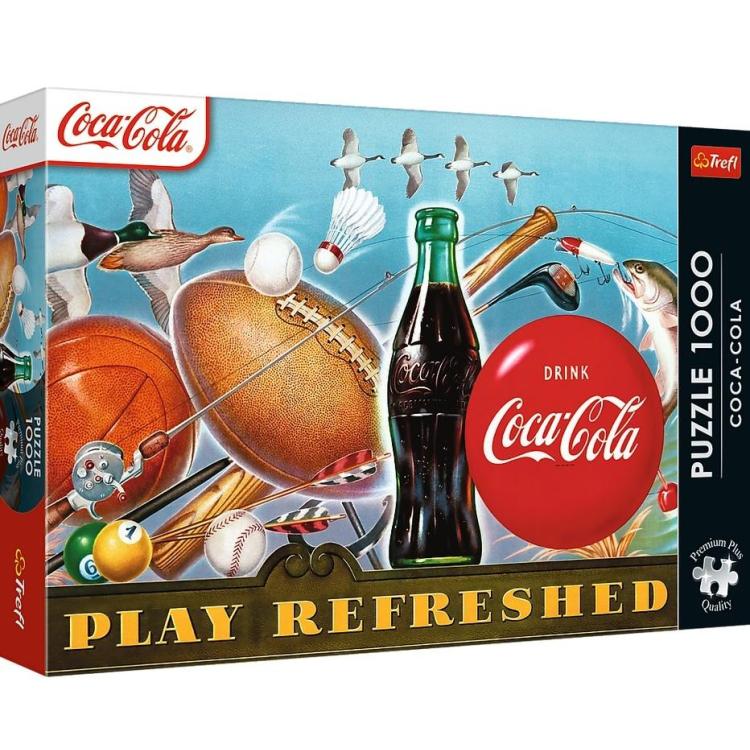 Puzzle 1000 Coca-Cola: Chwila orzeźwienia TREFL