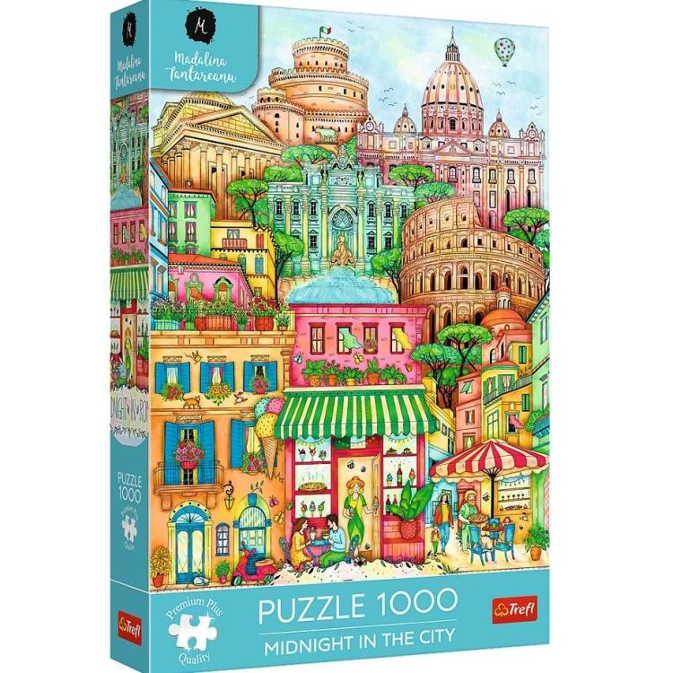 Puzzle 1000 O północy w Rzymie TREFL