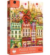 Puzzle 1000 O północy w Paryżu TREFL