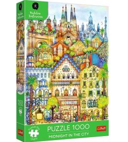 Puzzle 1000 O północy w Barcelonie TREFL