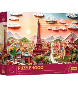 Puzzle 1000 Paper Art: Paryż TREFL
