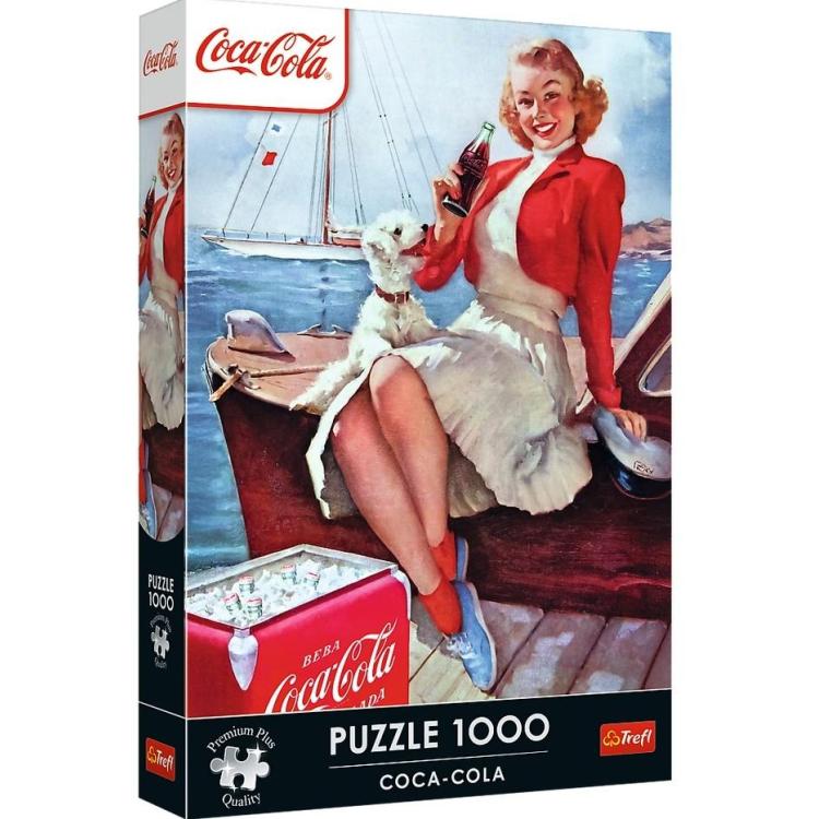 Puzzle 1000 Coca-Cola: Czas na przerwę TREFL