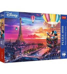 Puzzle 1000 Mickey i Minnie w Paryżu TREFL
